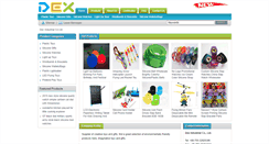 Desktop Screenshot of dexgifts.com