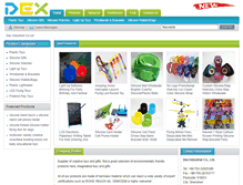 Tablet Screenshot of dexgifts.com